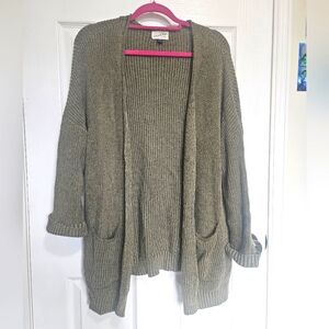 Cozy Olive Green Sweater